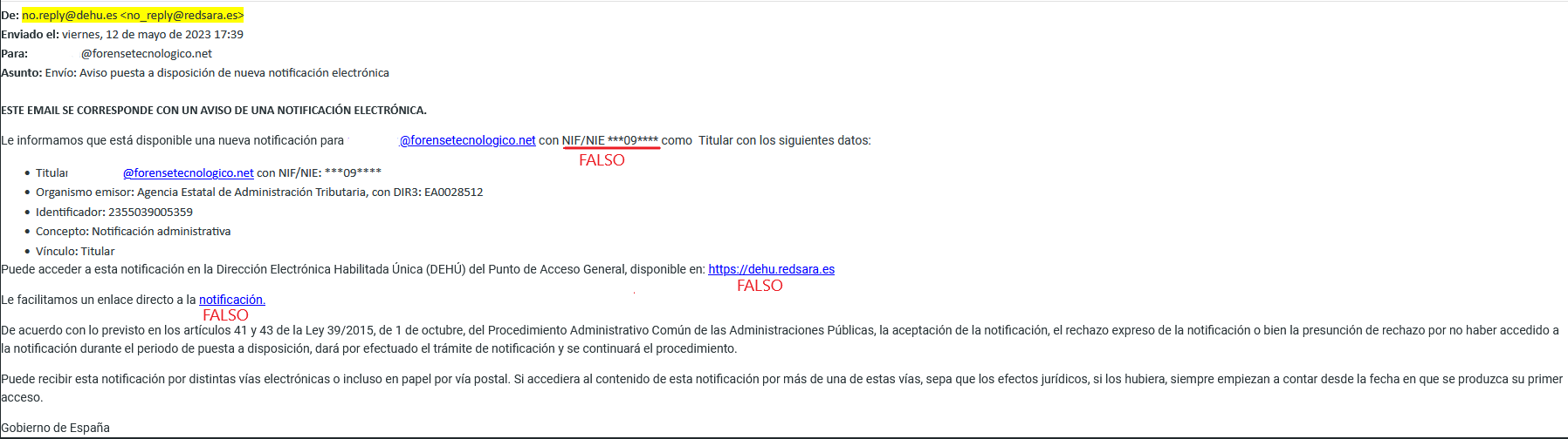 Phishing DEHú